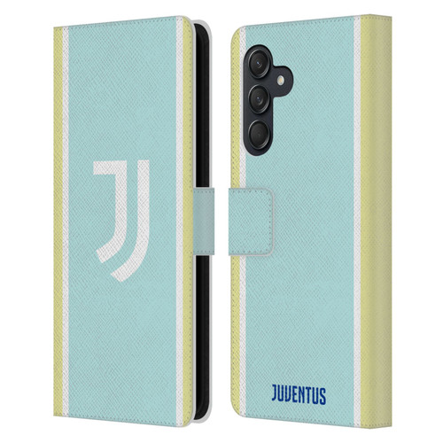 Juventus Football Club 2025/26 Kit Away Leather Book Wallet Case Cover For Samsung Galaxy M55 5G