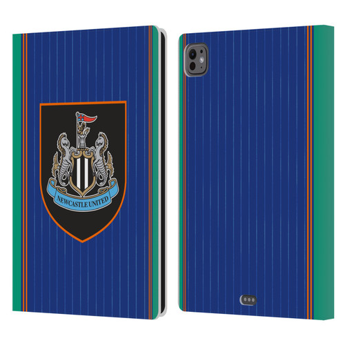 Newcastle United Football Club 2025/26 Crest Kit Third Leather Book Wallet Case Cover For Apple iPad Pro 11 M4 2024