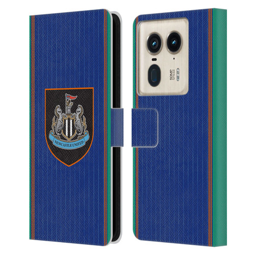 Newcastle United Football Club 2025/26 Crest Kit Third Leather Book Wallet Case Cover For Motorola Edge 50 Ultra/X50 Ultra
