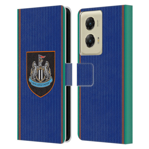 Newcastle United Football Club 2025/26 Crest Kit Third Leather Book Wallet Case Cover For Motorola Moto G Stylus 5G (2024)