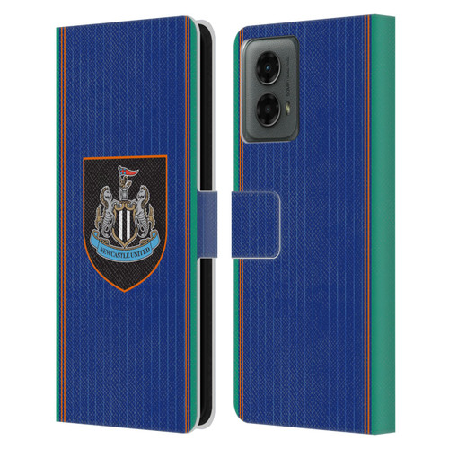 Newcastle United Football Club 2025/26 Crest Kit Third Leather Book Wallet Case Cover For Motorola Moto G (2024)
