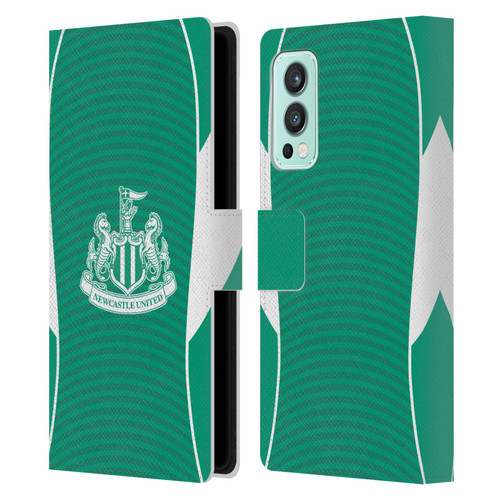 Newcastle United Football Club 2025/26 Crest Kit Away Leather Book Wallet Case Cover For OnePlus Nord 2 5G