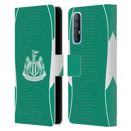 Newcastle United Football Club 2025/26 Crest Kit Away Leather Book Wallet Case Cover For OPPO Find X2 Neo 5G Newcastle United Football Club 2025/26 Crest Kit Away Leather Book Wallet Case Cover For OPPO Find X2 Neo 5G