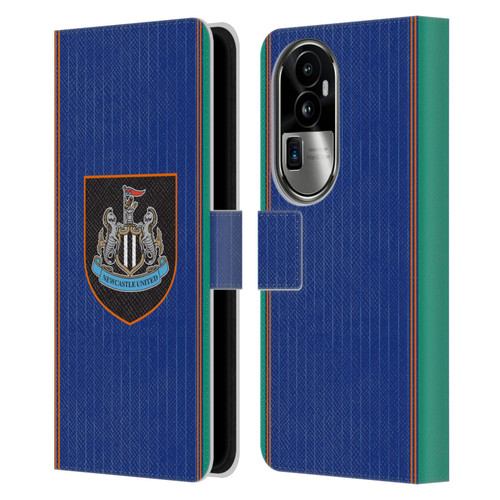 Newcastle United Football Club 2025/26 Crest Kit Third Leather Book Wallet Case Cover For OPPO Reno10 Pro+