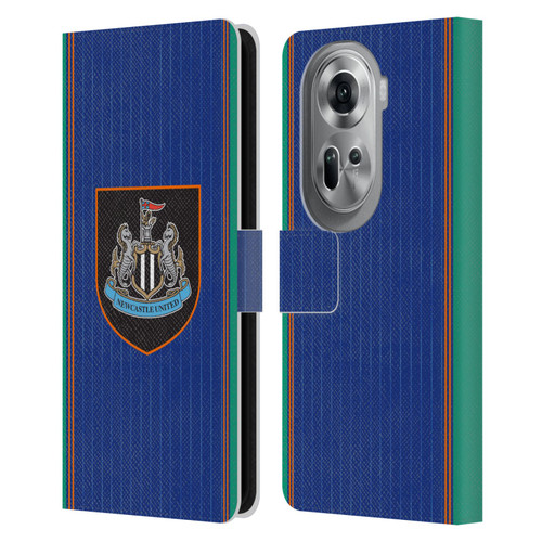 Newcastle United Football Club 2025/26 Crest Kit Third Leather Book Wallet Case Cover For OPPO Reno11 Pro