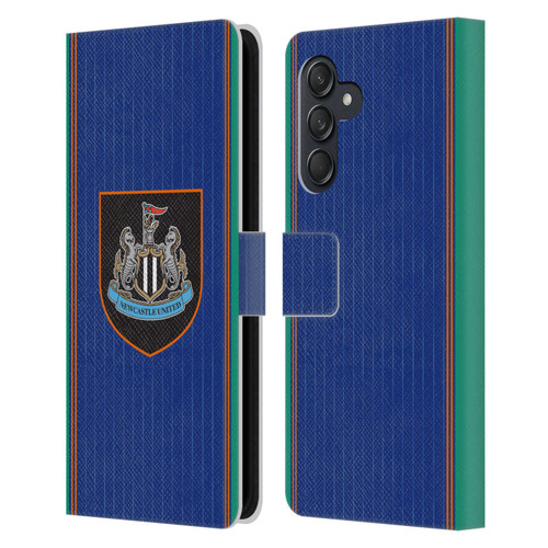 Newcastle United Football Club 2025/26 Crest Kit Third Leather Book Wallet Case Cover For Samsung Galaxy M55 5G