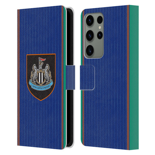Newcastle United Football Club 2025/26 Crest Kit Third Leather Book Wallet Case Cover For Samsung Galaxy S23 Ultra 5G Newcastle United Football Club 2025/26 Crest Kit Third Leather Book Wallet Case Cover For Samsung Galaxy S23 Ultra 5G