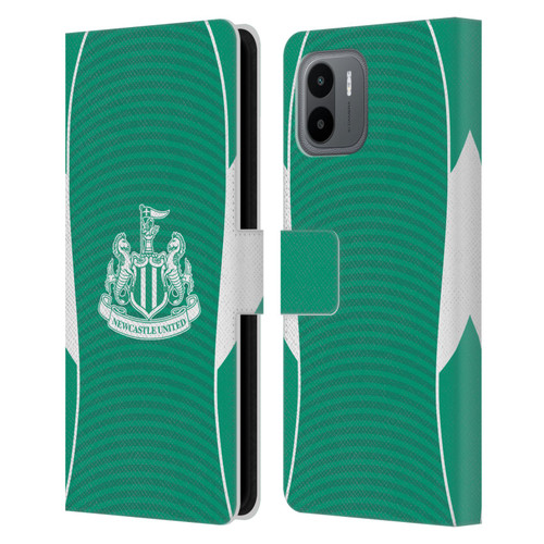 Newcastle United Football Club 2025/26 Crest Kit Away Leather Book Wallet Case Cover For Xiaomi Redmi A2