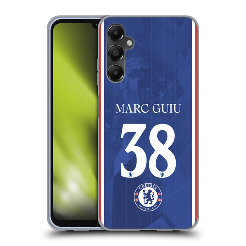 Chelsea Football Club 2025/26 Players Home Kit 2nd Group Marc Guiu Soft Gel Case for Samsung Galaxy A05s