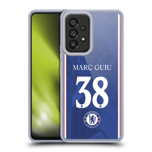 Chelsea Football Club 2025/26 Players Home Kit 2nd Group Marc Guiu Soft Gel Case for Samsung Galaxy A53 5G (2022)