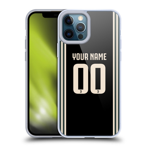 Custom Customised Personalised Juventus Football Club 2025/26 Kit Third Soft Gel Case for Apple iPhone 12 Pro Max
