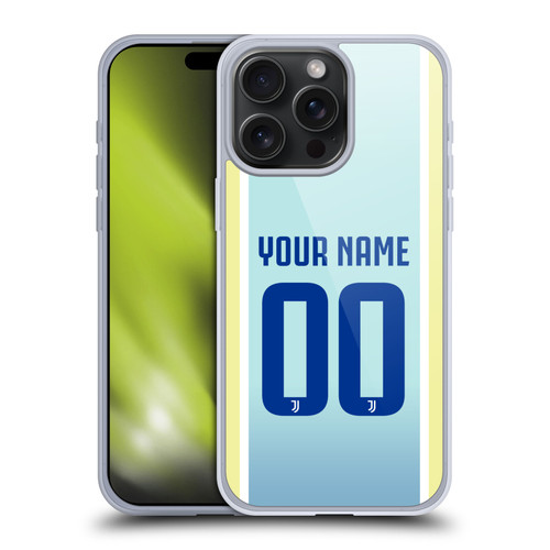 Custom Customised Personalised Juventus Football Club 2025/26 Kit Away Soft Gel Case for Apple iPhone 15 Pro Max Custom Customised Personalised Juventus Football Club 2025/26 Kit Away Soft Gel Case for Apple iPhone 15 Pro Max