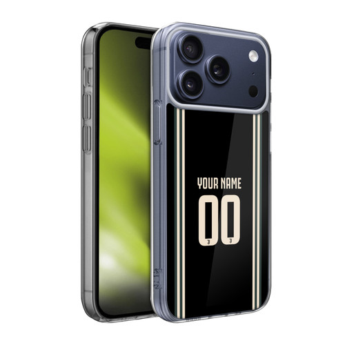 Custom Customised Personalised Juventus Football Club 2025/26 Kit Third Soft Gel Case for Apple iPhone 17 Pro Max