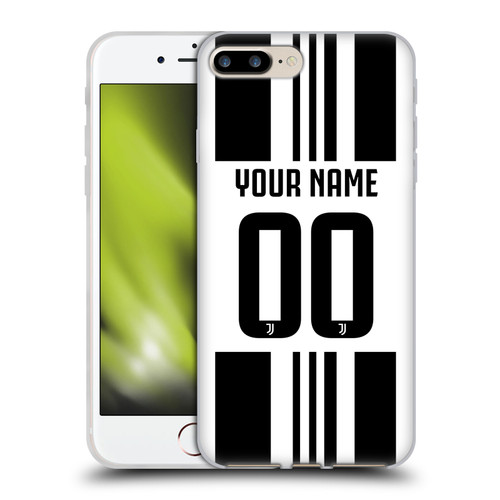 Custom Customised Personalised Juventus Football Club 2025/26 Kit Home Soft Gel Case for Apple iPhone 7 Plus / iPhone 8 Plus Custom Customised Personalised Juventus Football Club 2025/26 Kit Home Soft Gel Case for Apple iPhone 7 Plus / iPhone 8 Plus