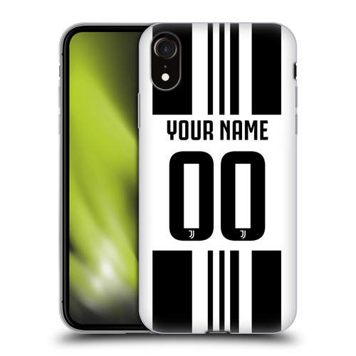 Custom Customised Personalised Juventus Football Club 2025/26 Kit Home Soft Gel Case for Apple iPhone XR