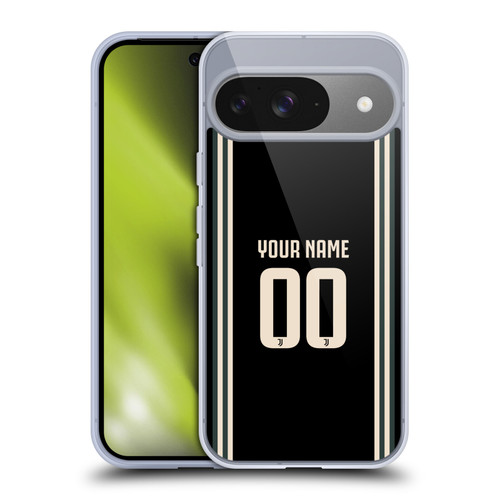 Custom Customised Personalised Juventus Football Club 2025/26 Kit Third Soft Gel Case for Google Pixel 9 / Pixel 9 Pro