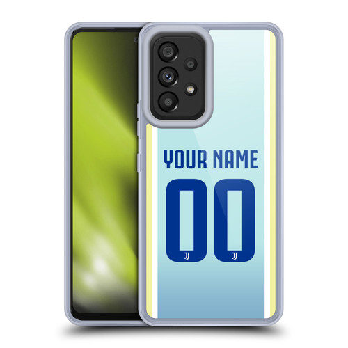 Custom Customised Personalised Juventus Football Club 2025/26 Kit Away Soft Gel Case for Samsung Galaxy A53 5G (2022)