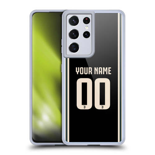 Custom Customised Personalised Juventus Football Club 2025/26 Kit Third Soft Gel Case for Samsung Galaxy S21 Ultra 5G