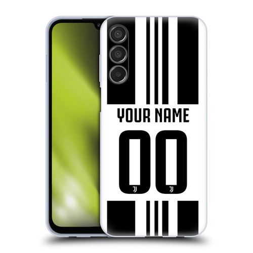 Custom Customised Personalised Juventus Football Club 2025/26 Kit Home Soft Gel Case for Samsung Galaxy M15/F15 5G