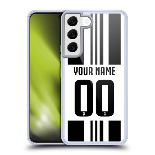 Custom Customised Personalised Juventus Football Club 2025/26 Kit Home Soft Gel Case for Samsung Galaxy S22 5G