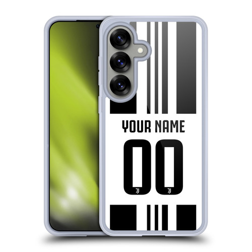 Custom Customised Personalised Juventus Football Club 2025/26 Kit Home Soft Gel Case for Samsung Galaxy S25 Custom Customised Personalised Juventus Football Club 2025/26 Kit Home Soft Gel Case for Samsung Galaxy S25
