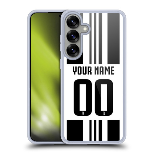 Custom Customised Personalised Juventus Football Club 2025/26 Kit Home Soft Gel Case for Samsung Galaxy S25+