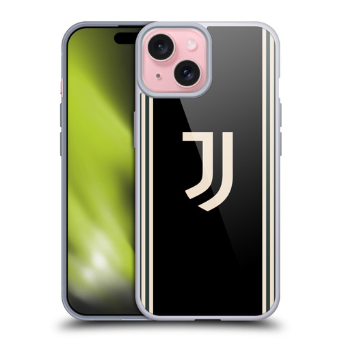 Juventus Football Club 2025/26 Kit Third Soft Gel Case for Apple iPhone 15