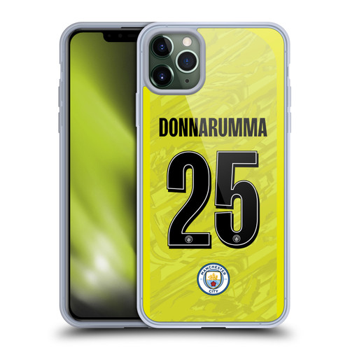 Manchester City Man City FC 2025/26 Players Home Kit 1st Group Gianluigi Donnarumma Soft Gel Case for Apple iPhone 11 Pro Max Manchester City Man City FC 2025/26 Players Home Kit 1st Group Gianluigi Donnarumma Soft Gel Case for Apple iPhone 11 Pro Max