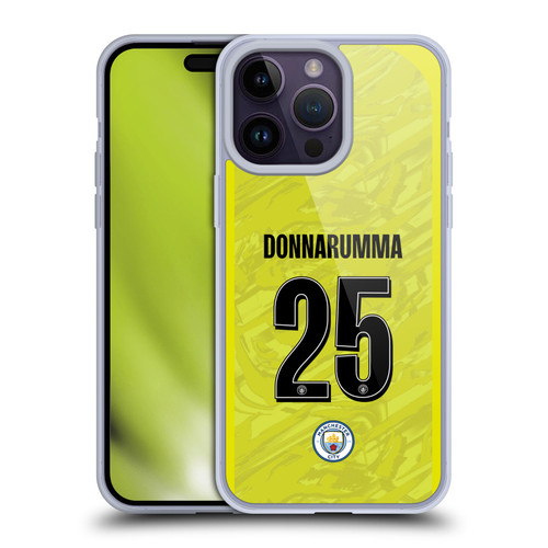 Manchester City Man City FC 2025/26 Players Home Kit 1st Group Gianluigi Donnarumma Soft Gel Case for Apple iPhone 14 Pro Max Manchester City Man City FC 2025/26 Players Home Kit 1st Group Gianluigi Donnarumma Soft Gel Case for Apple iPhone 14 Pro Max