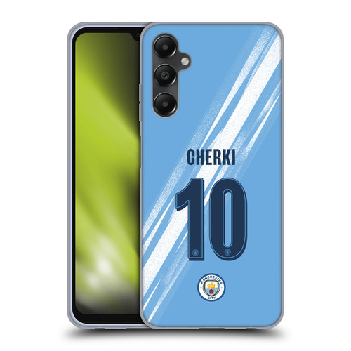 Manchester City Man City FC 2025/26 Players Home Kit 1st Group Rayan Cherki Soft Gel Case for Samsung Galaxy A05s