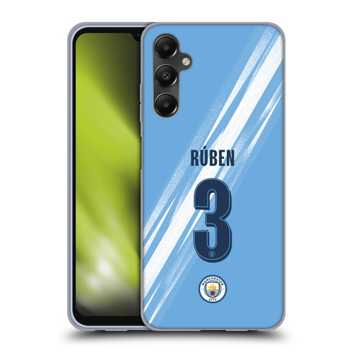 Manchester City Man City FC 2025/26 Players Home Kit 1st Group Rúben Dias Soft Gel Case for Samsung Galaxy A05s