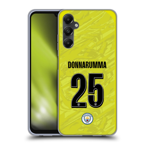 Manchester City Man City FC 2025/26 Players Home Kit 1st Group Gianluigi Donnarumma Soft Gel Case for Samsung Galaxy A05s