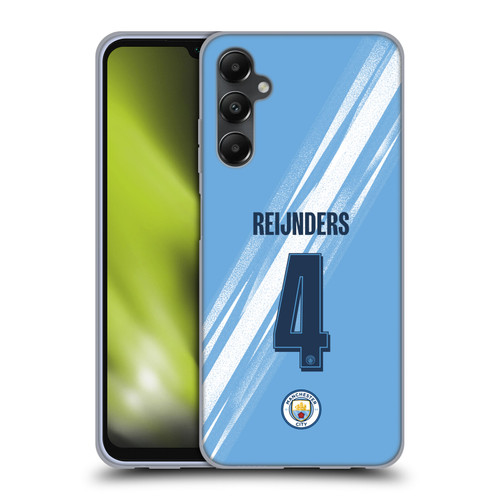 Manchester City Man City FC 2025/26 Players Home Kit 1st Group Tijjani Reijnders Soft Gel Case for Samsung Galaxy A05s