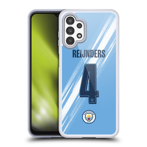Manchester City Man City FC 2025/26 Players Home Kit 1st Group Tijjani Reijnders Soft Gel Case for Samsung Galaxy A13 (2022)