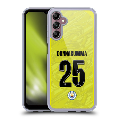 Manchester City Man City FC 2025/26 Players Home Kit 1st Group Gianluigi Donnarumma Soft Gel Case for Samsung Galaxy A14 5G