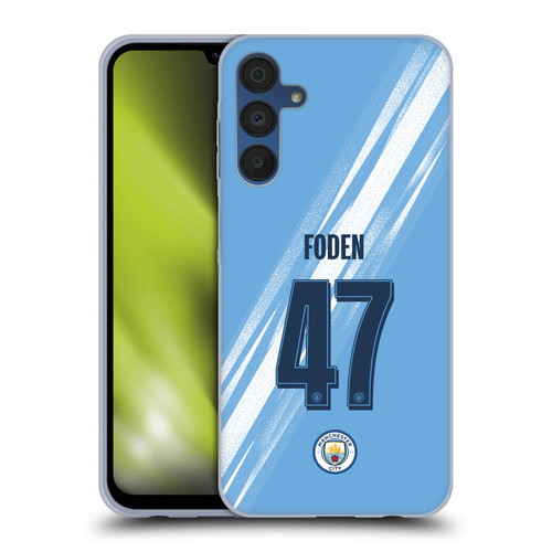 Manchester City Man City FC 2025/26 Players Home Kit 1st Group Phil Foden Soft Gel Case for Samsung Galaxy A15 Manchester City Man City FC 2025/26 Players Home Kit 1st Group Phil Foden Soft Gel Case for Samsung Galaxy A15