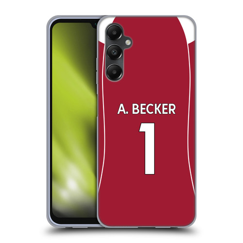 Liverpool Football Club 2025/26 Players Home Kit 1st Group Alisson Becker Soft Gel Case for Samsung Galaxy A05s