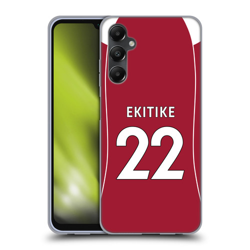 Liverpool Football Club 2025/26 Players Home Kit 1st Group Hugo Ekitiké Soft Gel Case for Samsung Galaxy A05s