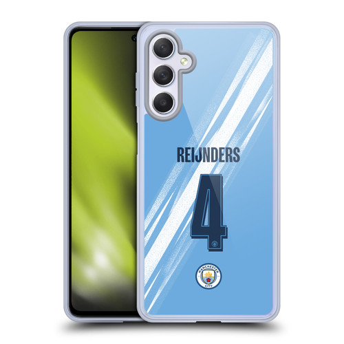 Manchester City Man City FC 2025/26 Players Home Kit 1st Group Tijjani Reijnders Soft Gel Case for Samsung Galaxy M54 5G Manchester City Man City FC 2025/26 Players Home Kit 1st Group Tijjani Reijnders Soft Gel Case for Samsung Galaxy M54 5G