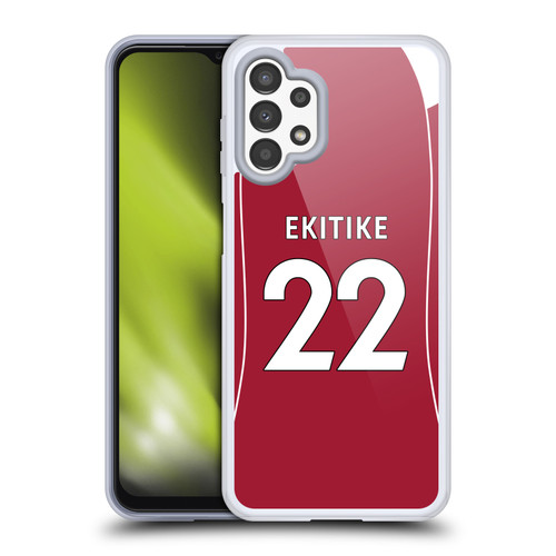 Liverpool Football Club 2025/26 Players Home Kit 1st Group Hugo Ekitiké Soft Gel Case for Samsung Galaxy A13 (2022)