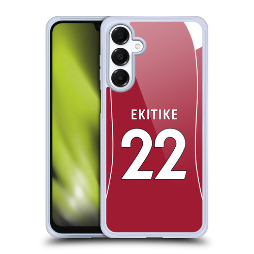 Liverpool Football Club 2025/26 Players Home Kit 1st Group Hugo Ekitiké Soft Gel Case for Samsung Galaxy A16 5G