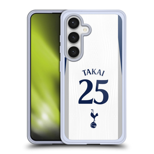 Tottenham Hotspur F.C. 2025/26 Players Home Kit 1st Group Kōto Takai Soft Gel Case for Samsung Galaxy S24 5G