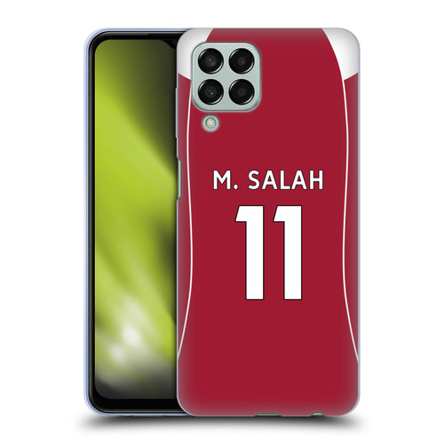 Liverpool Football Club 2025/26 Players Home Kit 1st Group Mohamed Salah Soft Gel Case for Samsung Galaxy M33 (2022)