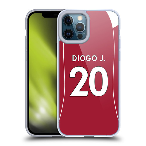 Liverpool Football Club 2025/26 Players Home Kit 2nd Group Joe Gomez Soft Gel Case for Apple iPhone 12 Pro Max