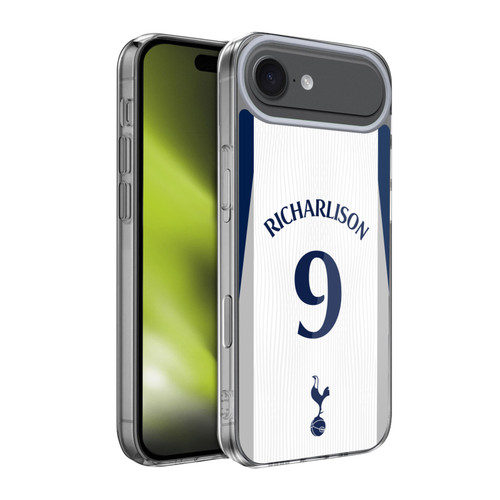 Tottenham Hotspur F.C. 2025/26 Players Home Kit 2nd Group Richarlison Soft Gel Case for Apple iPhone 17 Air
