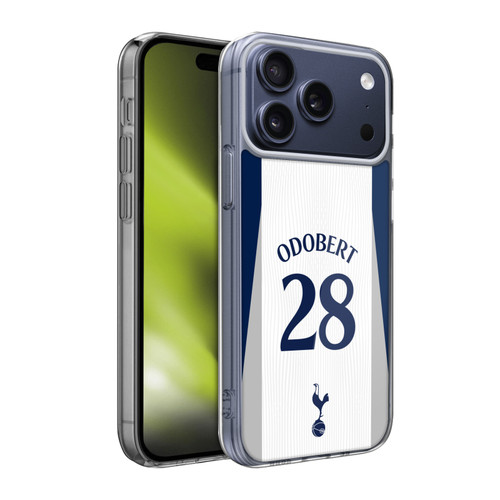 Tottenham Hotspur F.C. 2025/26 Players Home Kit 2nd Group Wilson Odobert Soft Gel Case for Apple iPhone 17 Pro Max