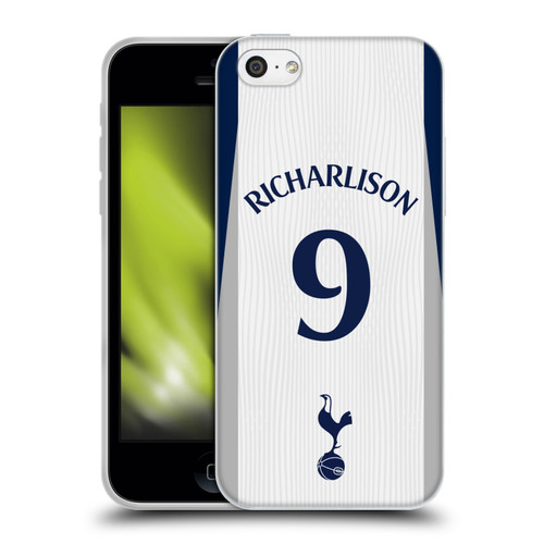 Tottenham Hotspur F.C. 2025/26 Players Home Kit 2nd Group Richarlison Soft Gel Case for Apple iPhone 5c