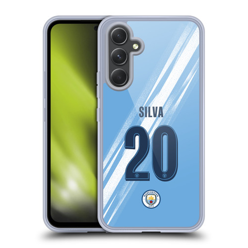 Manchester City Man City FC 2025/26 Players Home Kit 2nd Group Bernardo Silva Soft Gel Case for Samsung Galaxy A54 5G Manchester City Man City FC 2025/26 Players Home Kit 2nd Group Bernardo Silva Soft Gel Case for Samsung Galaxy A54 5G