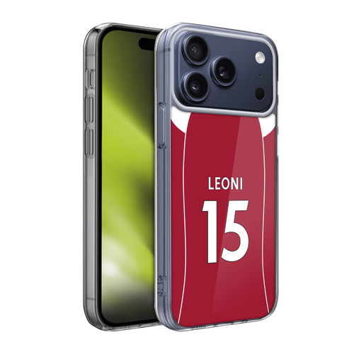 Liverpool Football Club 2025/26 Players Home Kit 2nd Group Giovanni Leoni Soft Gel Case for Apple iPhone 17 Pro Max