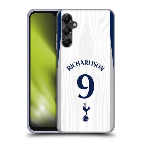 Tottenham Hotspur F.C. 2025/26 Players Home Kit 2nd Group Richarlison Soft Gel Case for Samsung Galaxy A05s